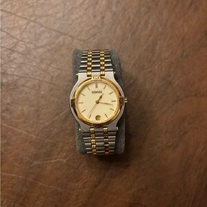 Gucci Two-Tone Gold and Silver Watch